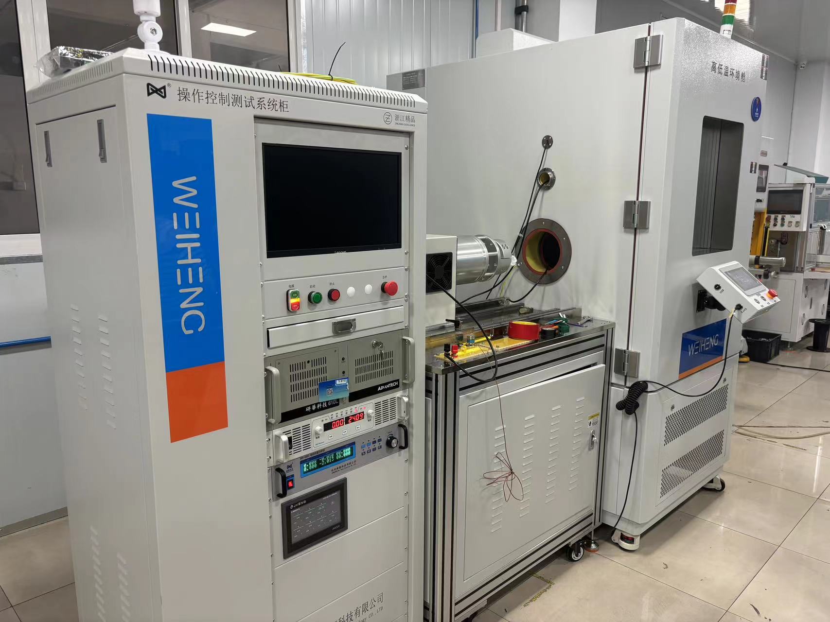 浙江捷昌線性驅(qū)動(dòng)科技股份有限公司調(diào)試現(xiàn)場(chǎng)